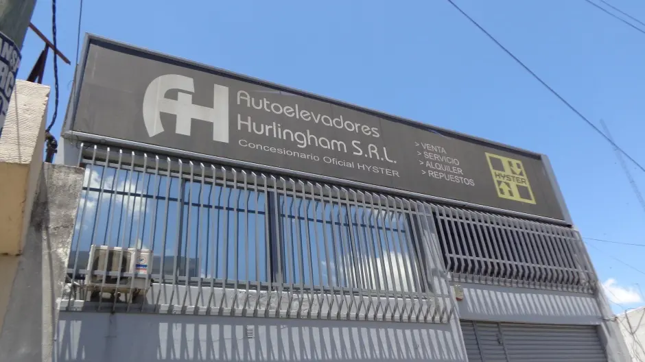 Cartel Autoelevadores Hurlingam
