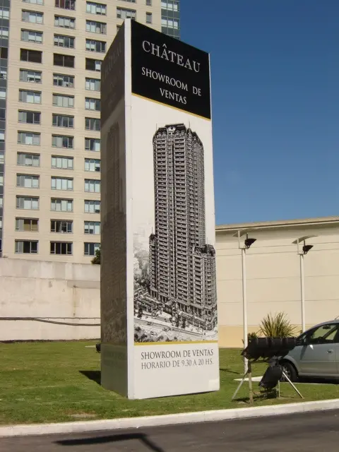 Cartel Chateau Libertador